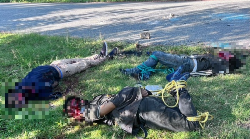 MATAN A MACHETAZOS A TRES PERSONAS EN COSTA DE OAXACA