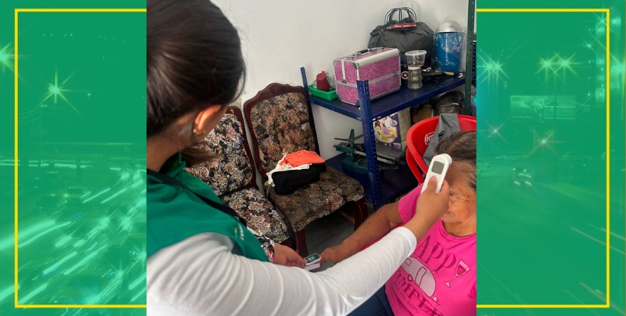 Llevan atención médica a familias