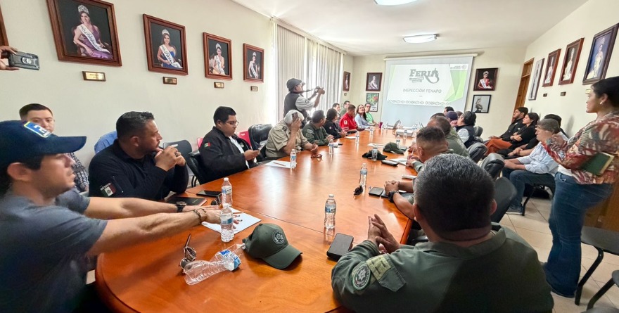 Afinan seguridad para recibir la Fenapo 2026