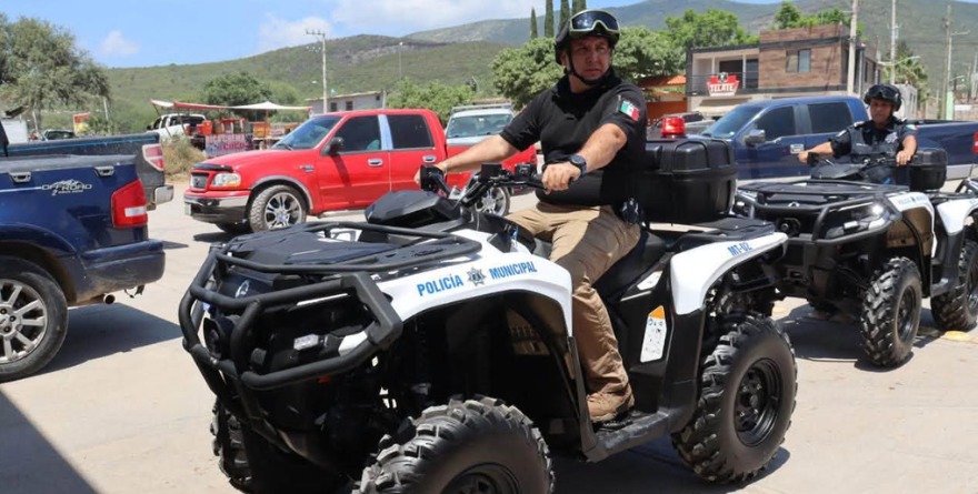 Incorporan cuatrimotos para reforzar vigilancia