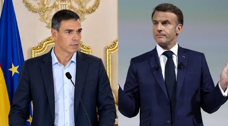 TRASLADA MACRON SOLIDARIDAD A SÁNCHEZ POR LA CRISIS DE CEUTA