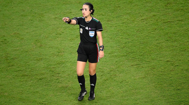 EL PARTIDO ARGENTINA-CABO VERDE TENDRÁ A KATIA ITZEL DE CUARTA ÁRBITRA