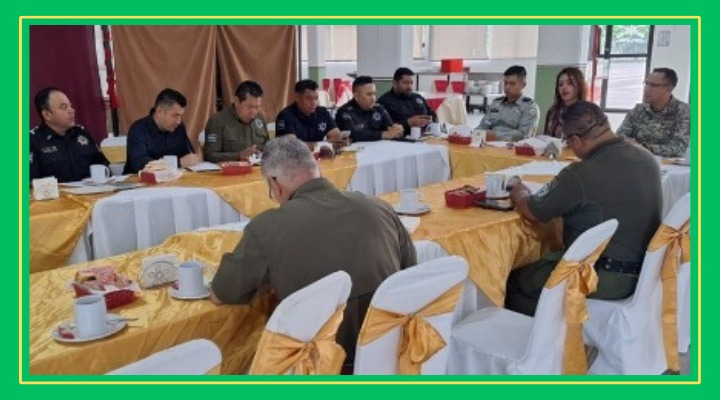 ¡Freno a la delincuencia en las comunidades! Policías capacitan a jefes ejidales de Xilitla