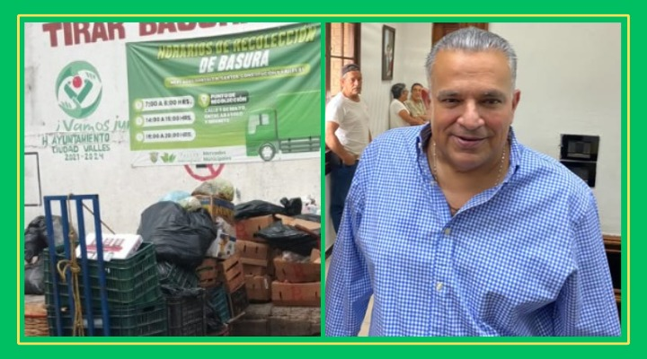 ¡Los mercados de Valles son un asco! Y el alcalde David Medina sigue sin cumplir