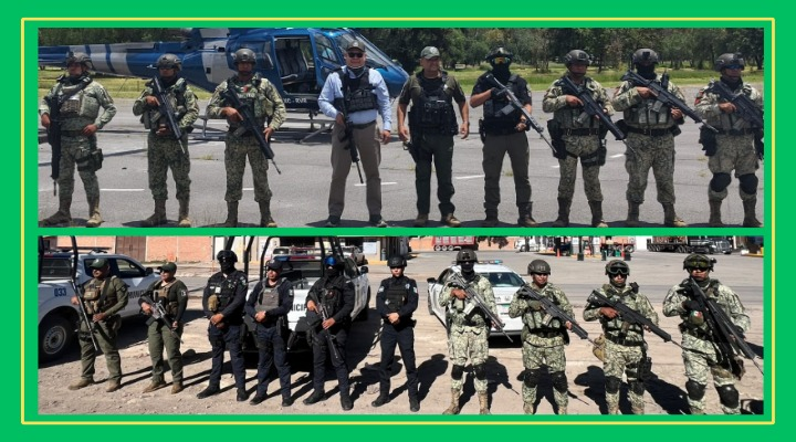 Operativos de seguridad se extienden en las cuatro regiones de San Luis Potosí