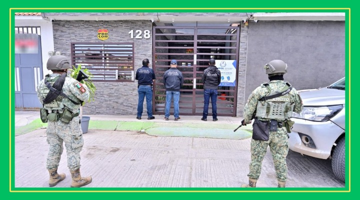 Fiscalía desmantela centro clandestino de falsificación de documentos en la zona metropolitana