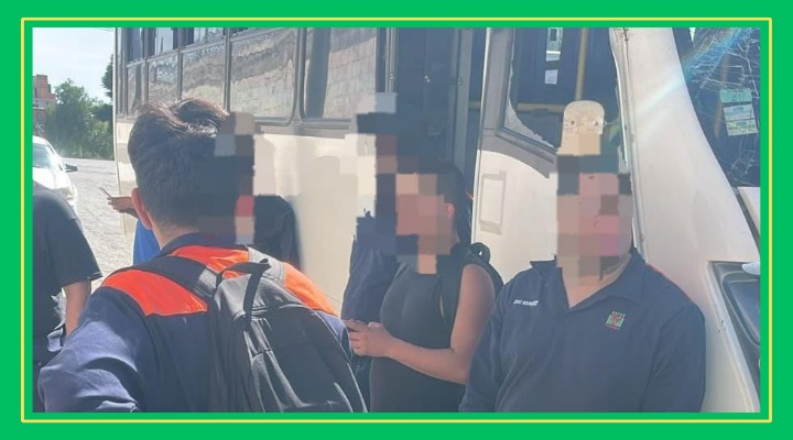 Acorralan a roba camiones en Soledad