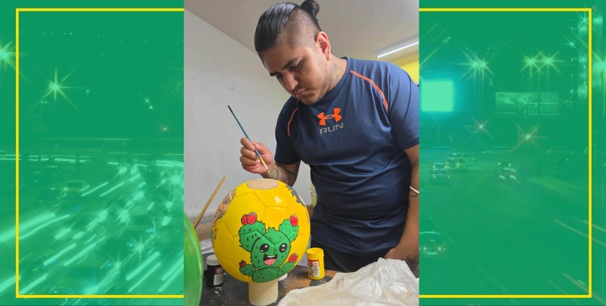 Arte y fútbol en “Pasión sin límites”