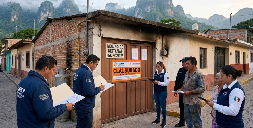 Clausuran nixtamalera en Xilitla