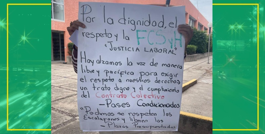 Exigen liberar plazas en la UASLP
