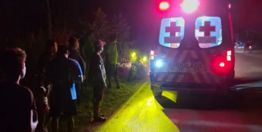 Repartidor de pan sufre accidente