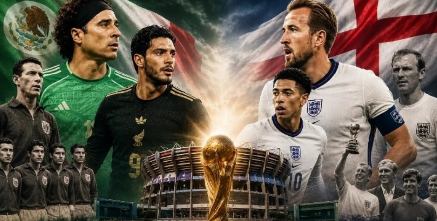 MÉXICO E INGLATERRA PROTAGONIZAN NUEVAMENTE UN DUELO RECORDANDO 1966