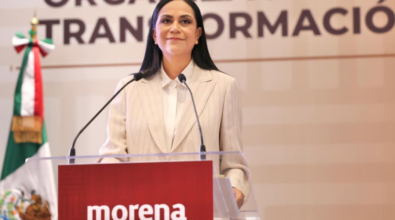 NOSOTROS NO ENCUBRIMOS A NADIE, AFIRMA LÍDER DE MORENA