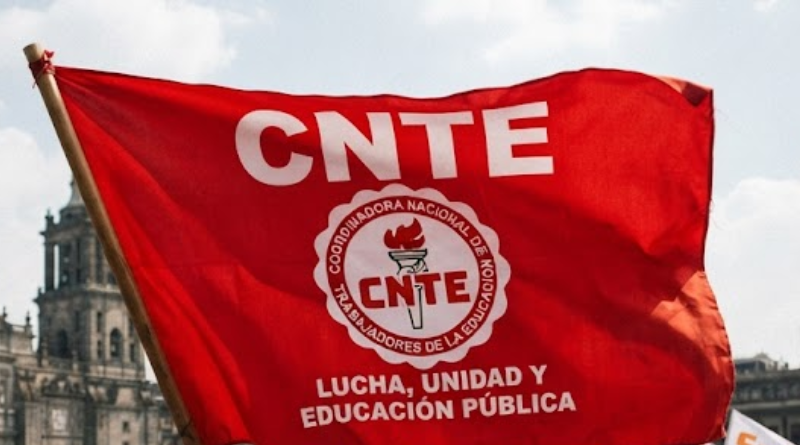 PROTESTA CNTE EN ACTO DE CSP EN ZACATECAS