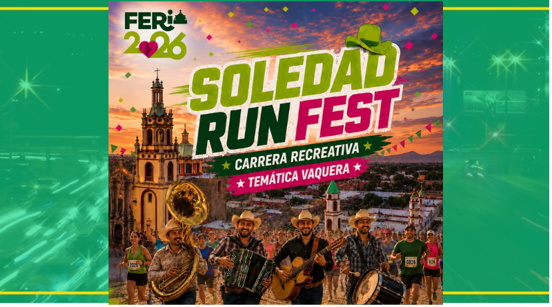 CORRE A RITMO DE BANDA “SOLEDAD RUN FEST 2026”