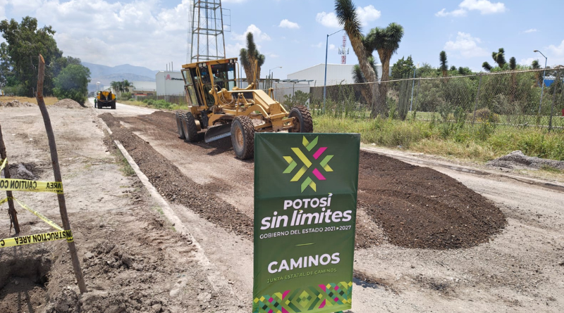 AVANZAN TRABAJOS DE REHABILITACIÓN EN EJES DE LA ZONA INDUSTRIAL