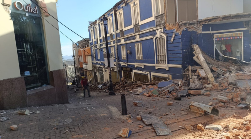 REPORTAN 22 MUERTOS POR SISMO DE 7.4 EN COLOMBIA