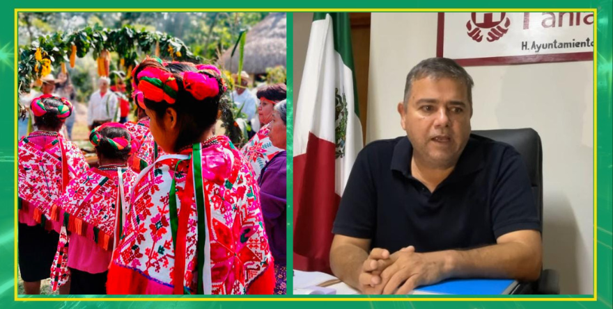 ALCALDE DE TANLAJÁS BUSCA LA FOTO CON PUEBLOS INDÍGENAS EN LUGAR DE RESULTADOS