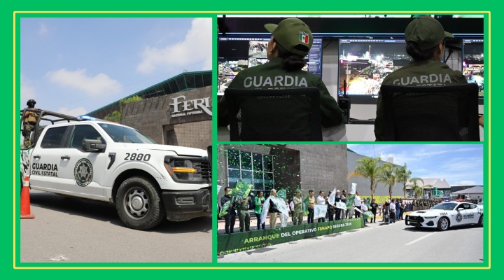 Listo Operativo de seguridad en la Fenapo 2026