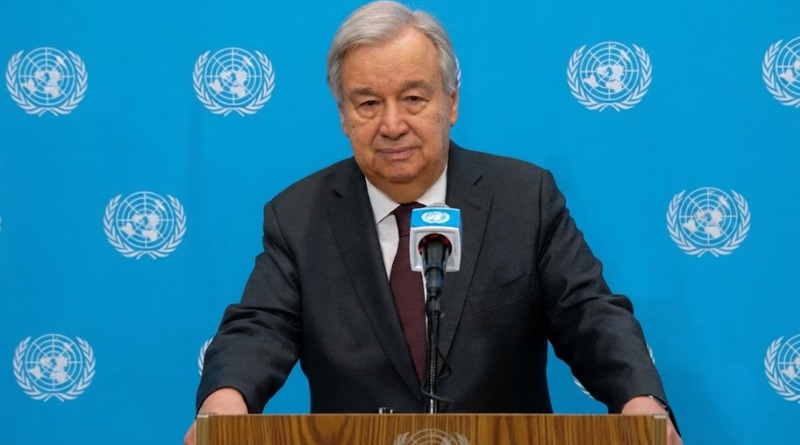 APLAUDE GUTERRES EL ANUNCIO DEL DESARME DE HAMÁS