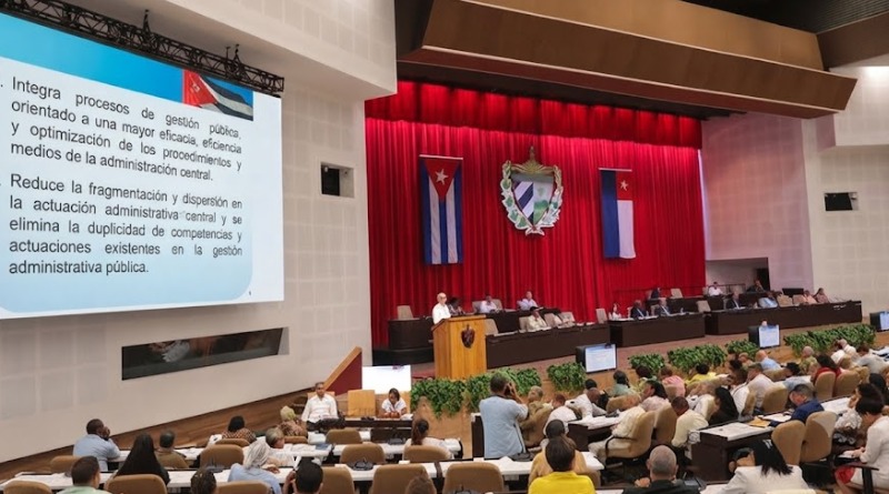REESTRUCTURA CUBA ORGANISMOS PÚBLICOS