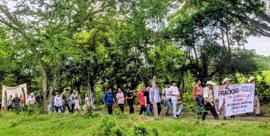 Piden frenar el fracking en la Huasteca