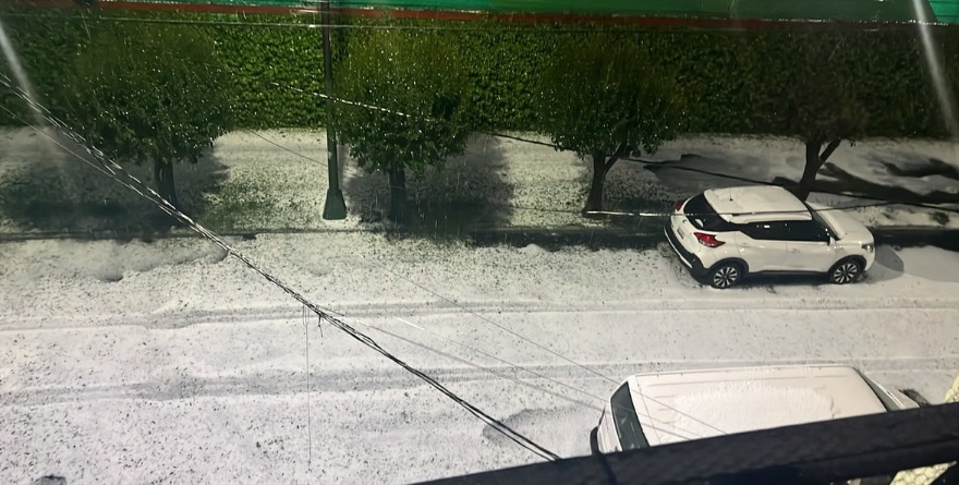 AZOTAN GRANIZADAS A CUATRO ALCALDÍAS DE LA CDMX