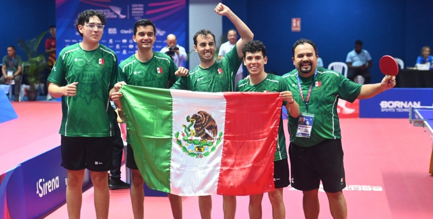 MÉXICO REY DEL TENIS DE MESA