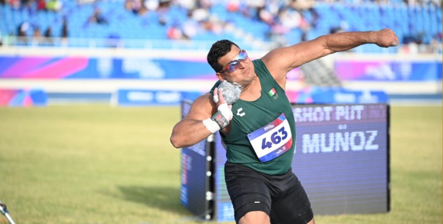 UZIEL MUÑOZ GANA EL ORO EN IMPULSO DE BALA