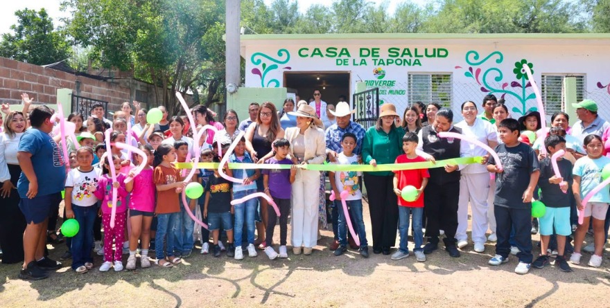 Inauguran Casa de Salud en La Tapona