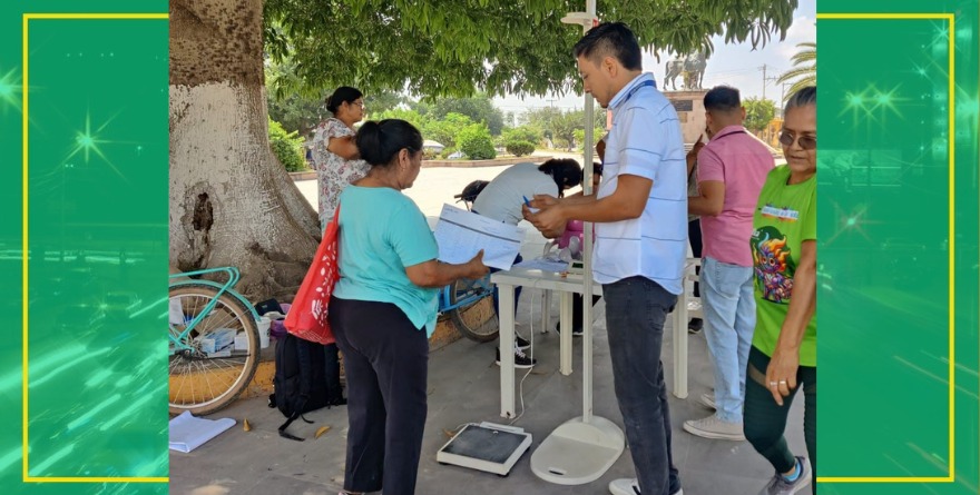 Brigade médica ofrece consultas preventivas