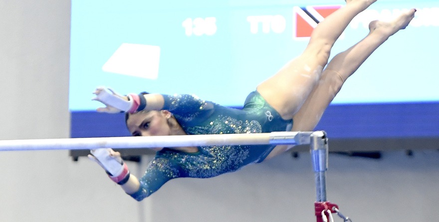 DOMINAN MEXICANAS EN GIMNASIA EN JCC