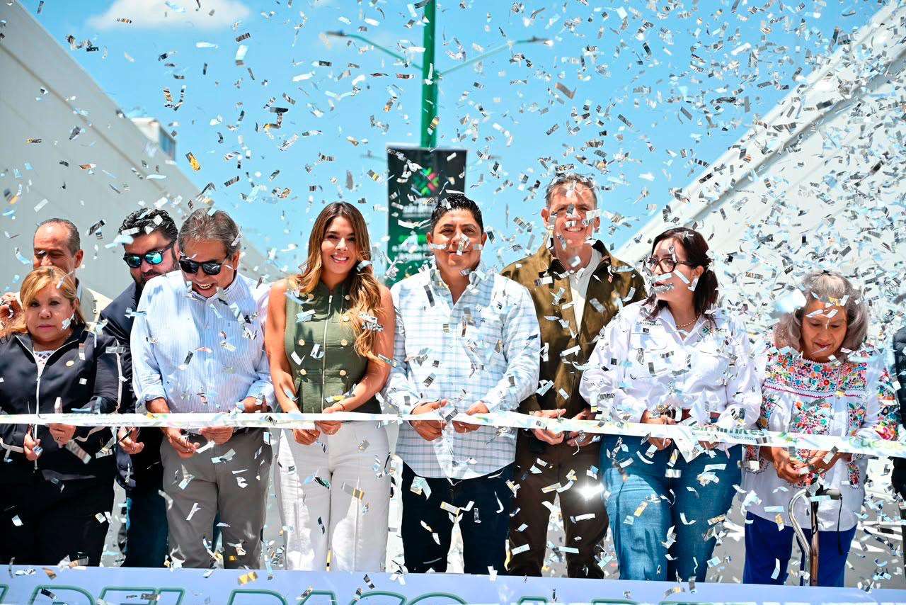 RICARDO GALLARDO INAUGURA EN TIEMPO RÉCORD EL NUEVO PASO A DESNIVEL DE CIRCUITO POTOSÍ