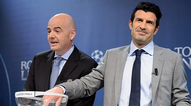 LUIS FIGO PIDE LA RENUNCIA DE INFANTINO