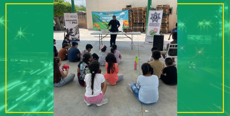 Promueven valores en campamento