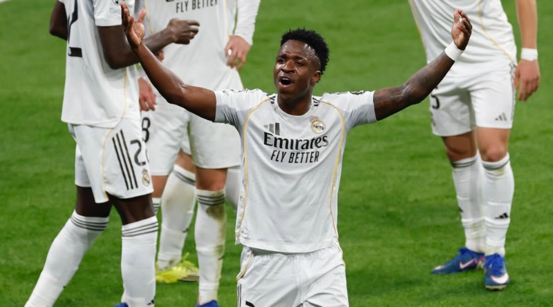 SIGUEN LAS PUGNAS ENTRE VINI JR. Y REAL MADRID