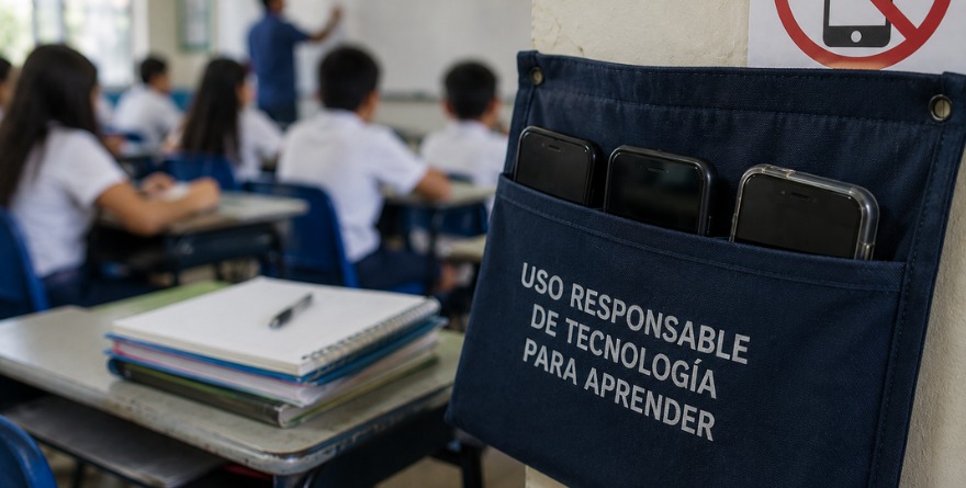 Regularán el uso de celulares en escuelas