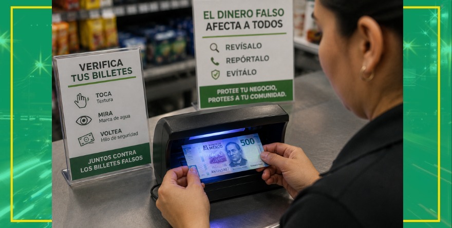 Refuerzan medidas contra billetes falsos