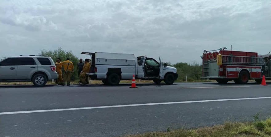 Incendio en Carretera N°75