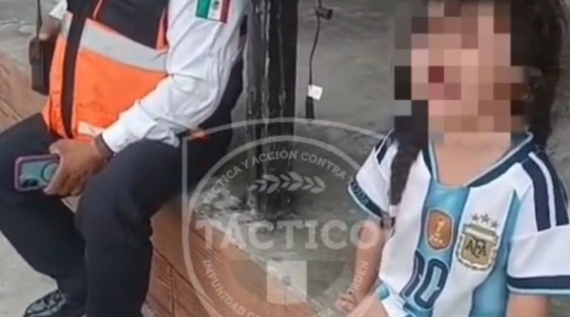 HALLAN A NIÑA DE 3 AÑOS CAMINANDO EN AVENIDA