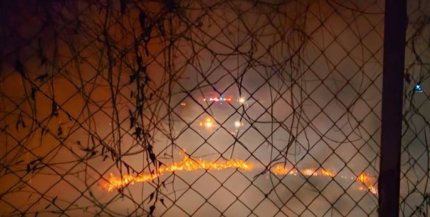 Controlan incendio de pastizal en El Refugio