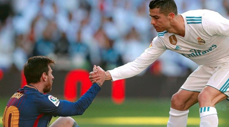 DAN CRISTIANO RONALDO Y CHECO PÉREZ PÉSAME A LIONEL MESSI