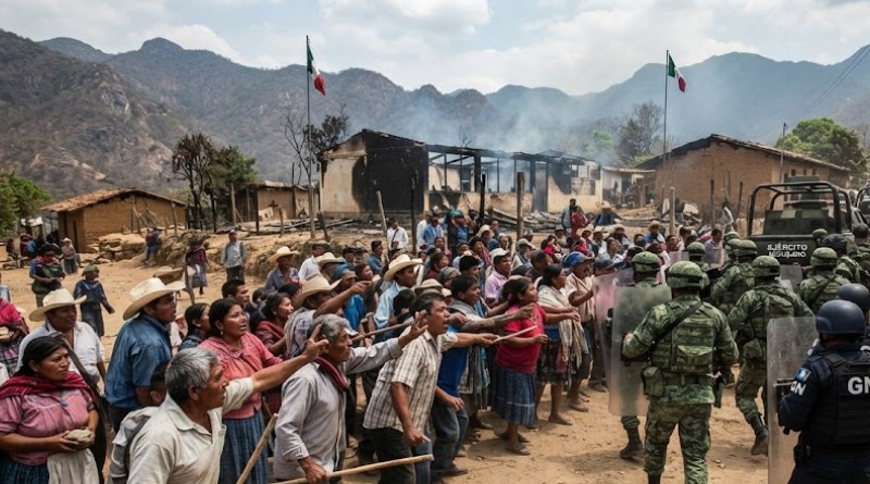 EXPULSAN A MILITARES DE COMUNIDAD EN GUERRERO