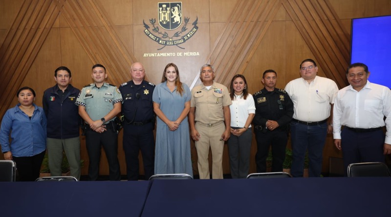MÉRIDA BLINDA SU SEGURIDAD CON TRABAJO CONJUNTO Y PREVENCIÓN
