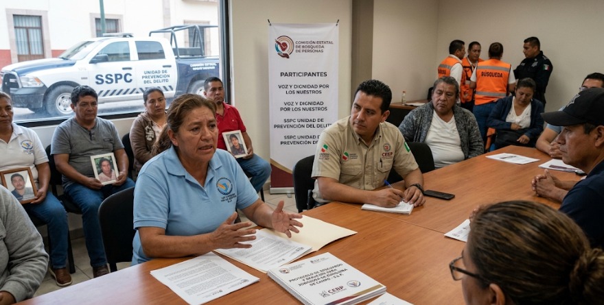 Preparan protocolo para la búsqueda de personas