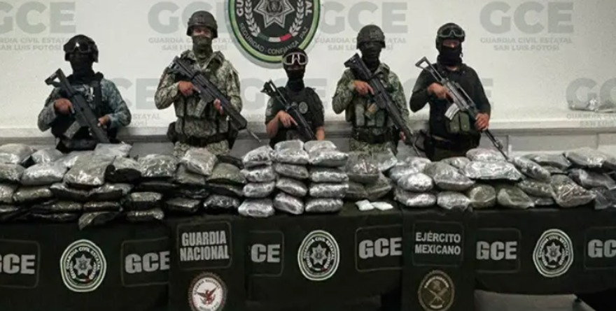 Hallan droga tirada en SLP
