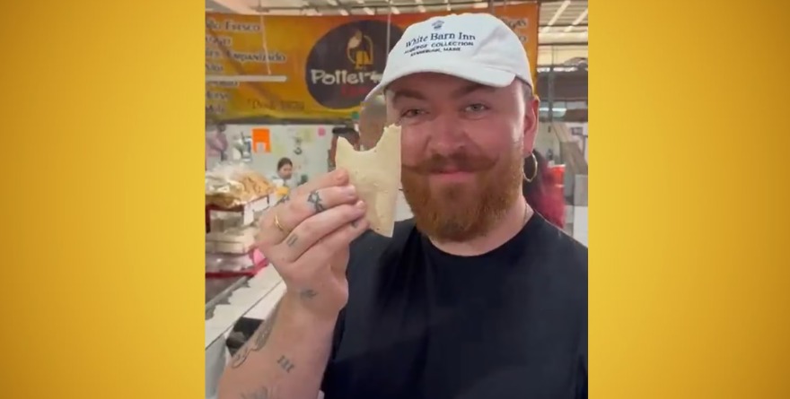 ¡SAM SMITH YA TRAGÓ TACOS EN GDL!