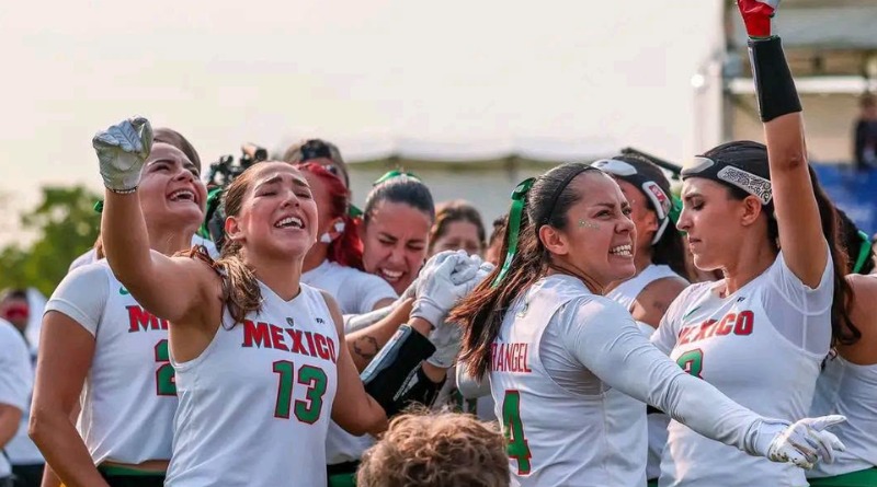 DRAMÁTICO TRIUNFO DE MÉXICO PARA IR A SEMIS EN FLAG FOOTBALL