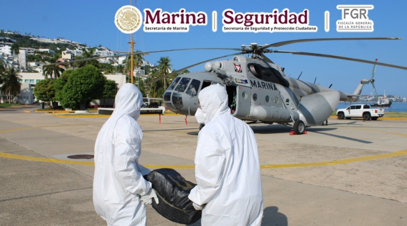 ASEGURA MARINA 1.9 TONELADAS DE COCAÍNA FRENTE A GUERRERO
