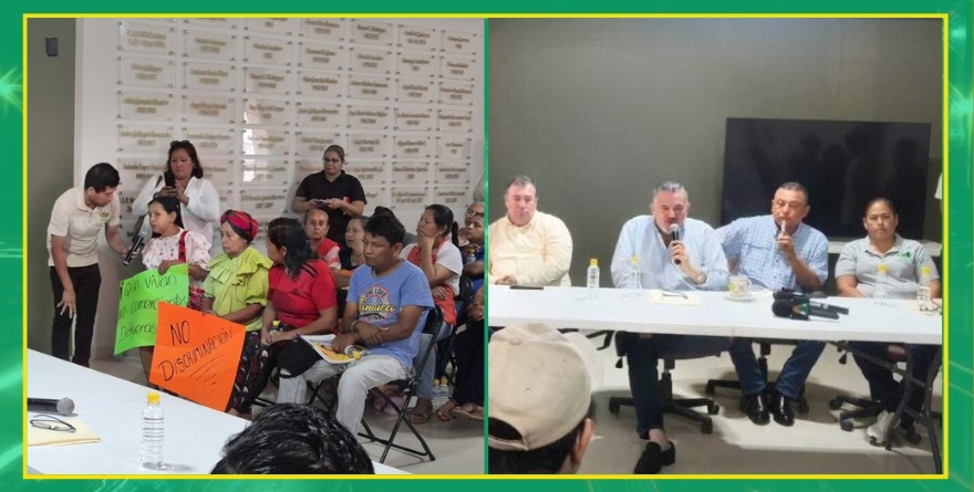 Comerciantes indígenas protestan en Ciudad Valles